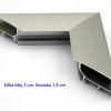 Obrazový rychlorám, ALU 30/18  P/A - plexi antireflexní, barva stříbrná matná struktur